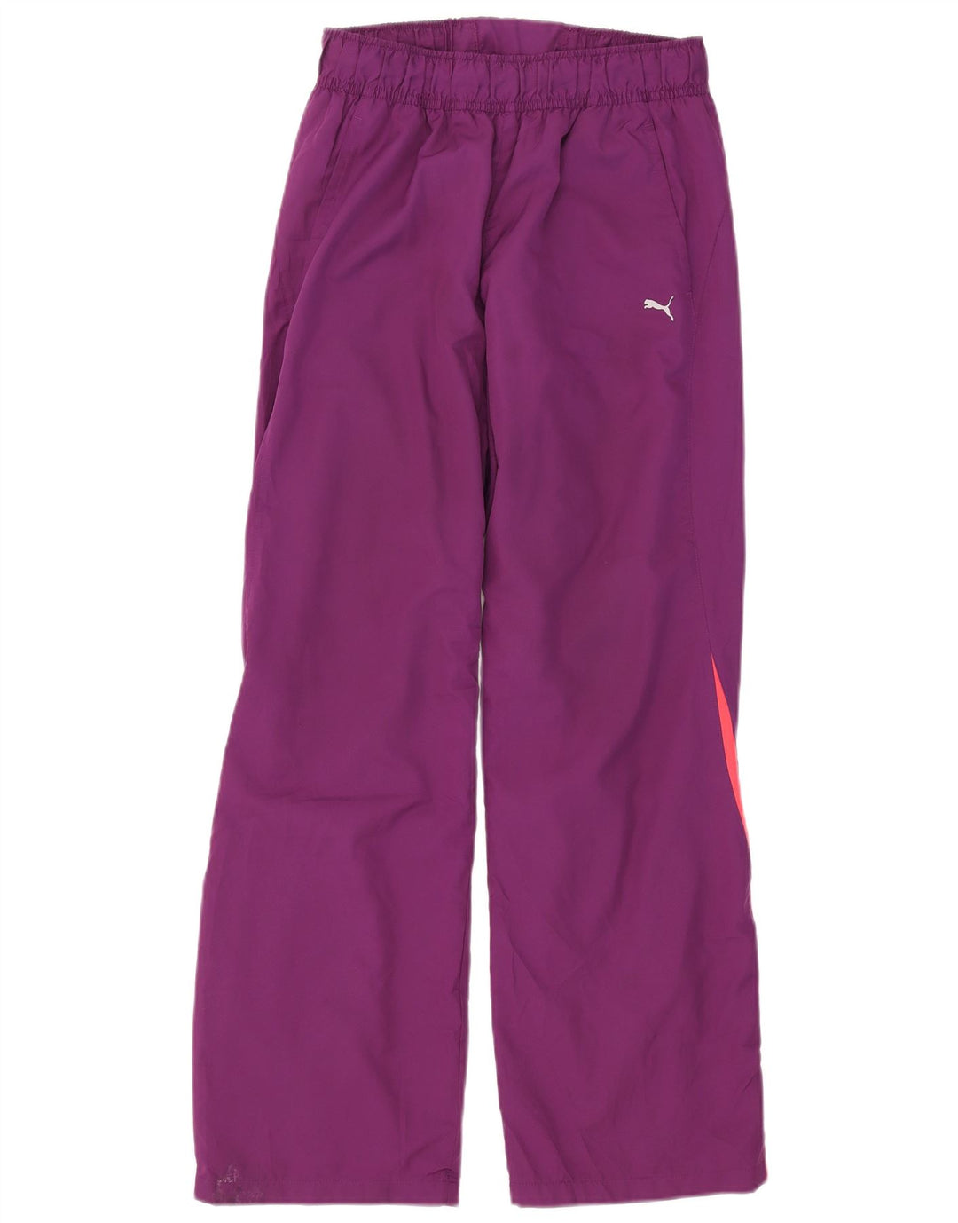 Puma Pantalon de survêtement pour femme UK 12 Violet moyen Polyester colour block