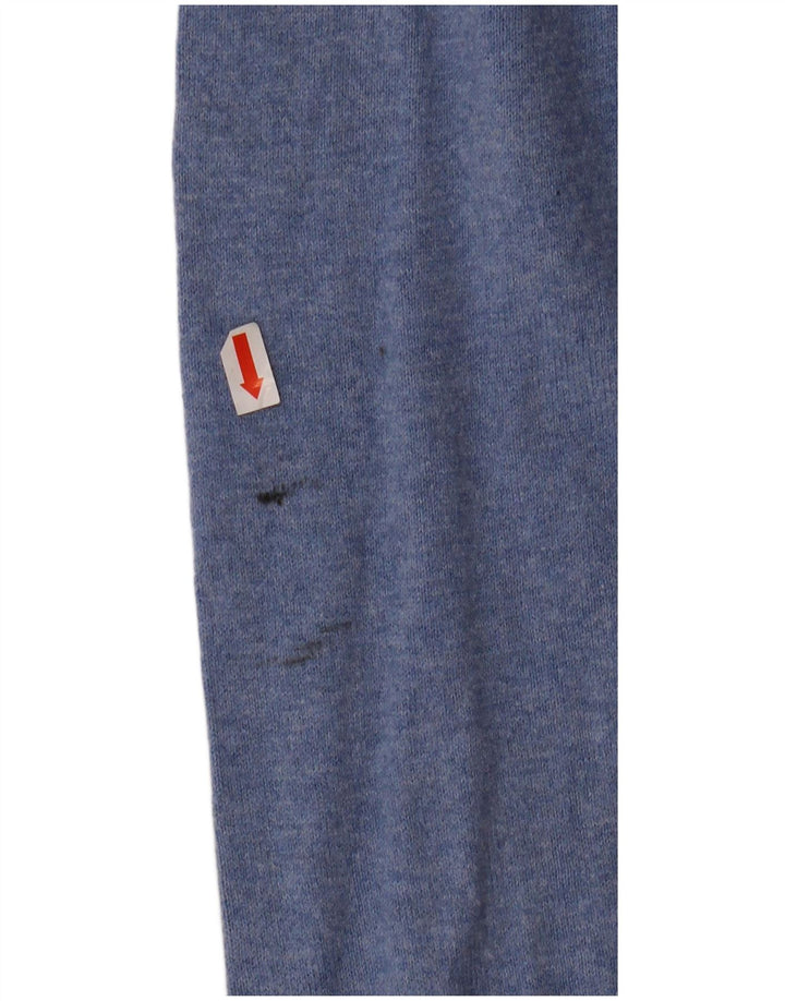 JACK WILLS Pull Col V Homme XL Bleu Coton