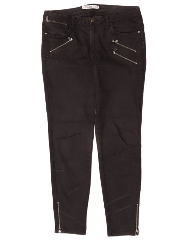 Zara Jean skinny pour femme EU 42 Large W32 L28 Noir