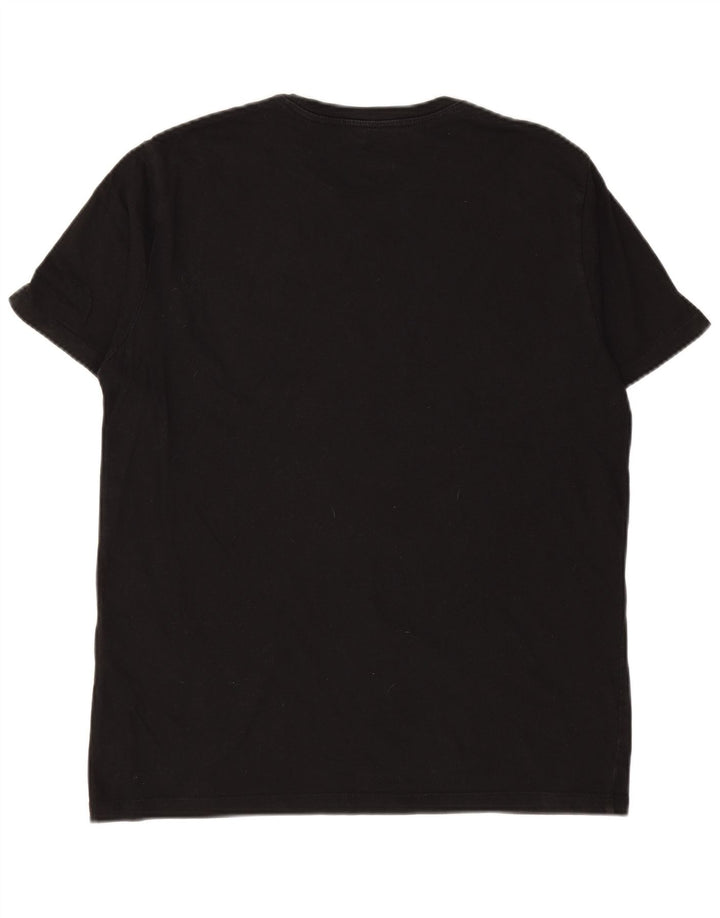 LEVI'S T-Shirt Graphique Homme Noir Moyen Coton