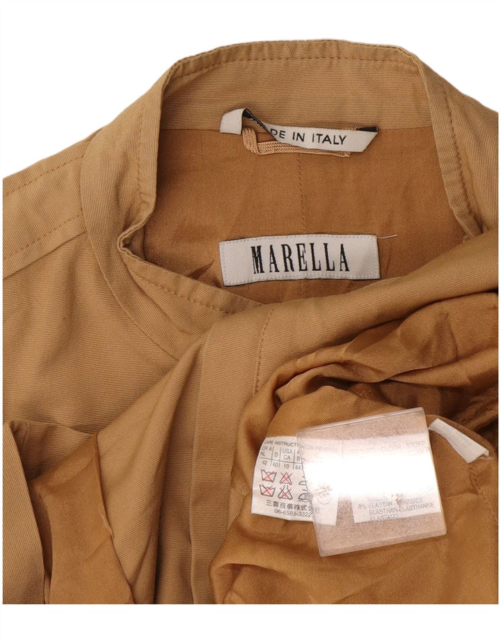 Marella Veste utilitaire pour femme UK 14 Grand coton beige