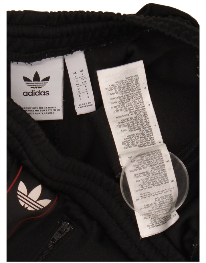Adidas Pantalon de survêtement graphique pour homme Pantalon de jogging Petit Noir Polyester