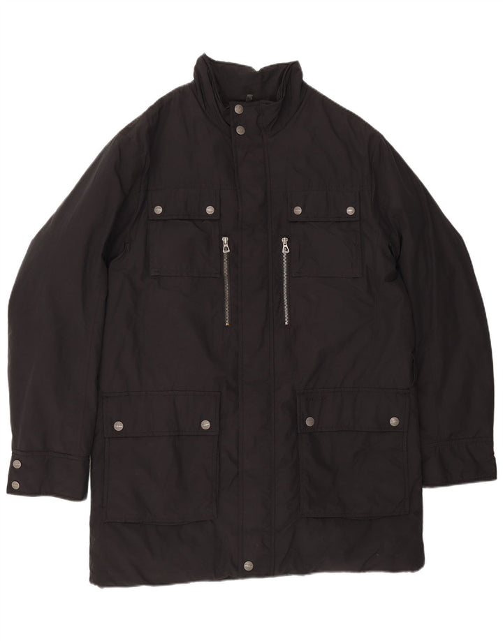 Geox Veste utilitaire pour homme UK 42 XL Noir Polyester