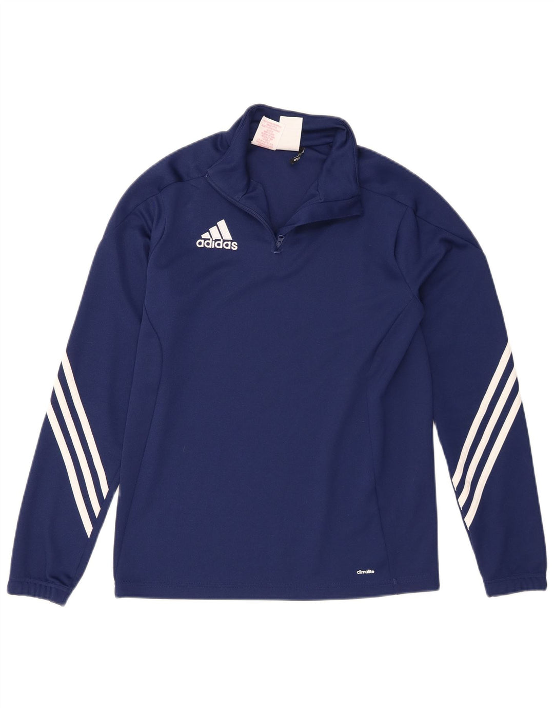 Adidas Climalite Pull Survêtement Top Garçon 13-14 Ans XL Bleu Marine