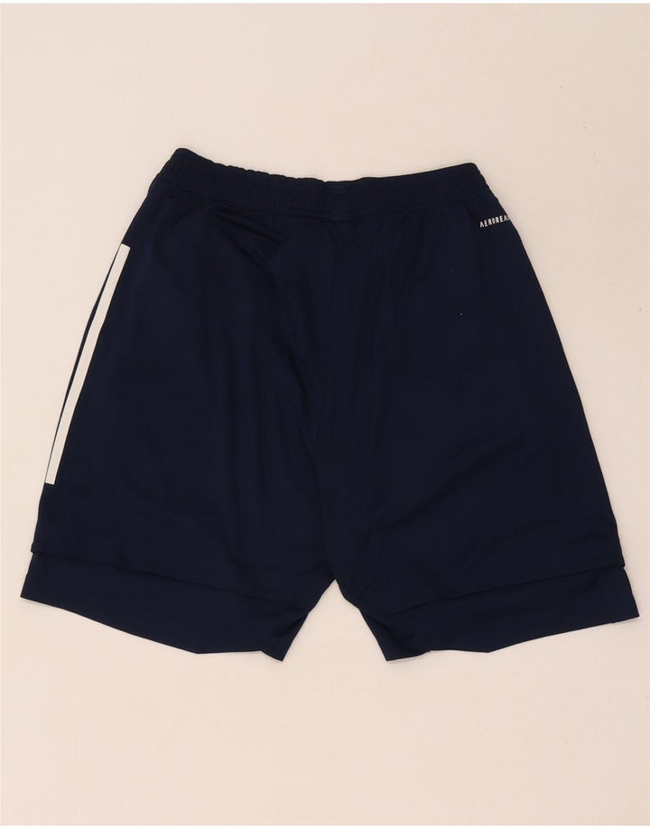 Adidas Short de Sport Wolverhampton Wanderers Homme Bleu Marine Moyen Polyester