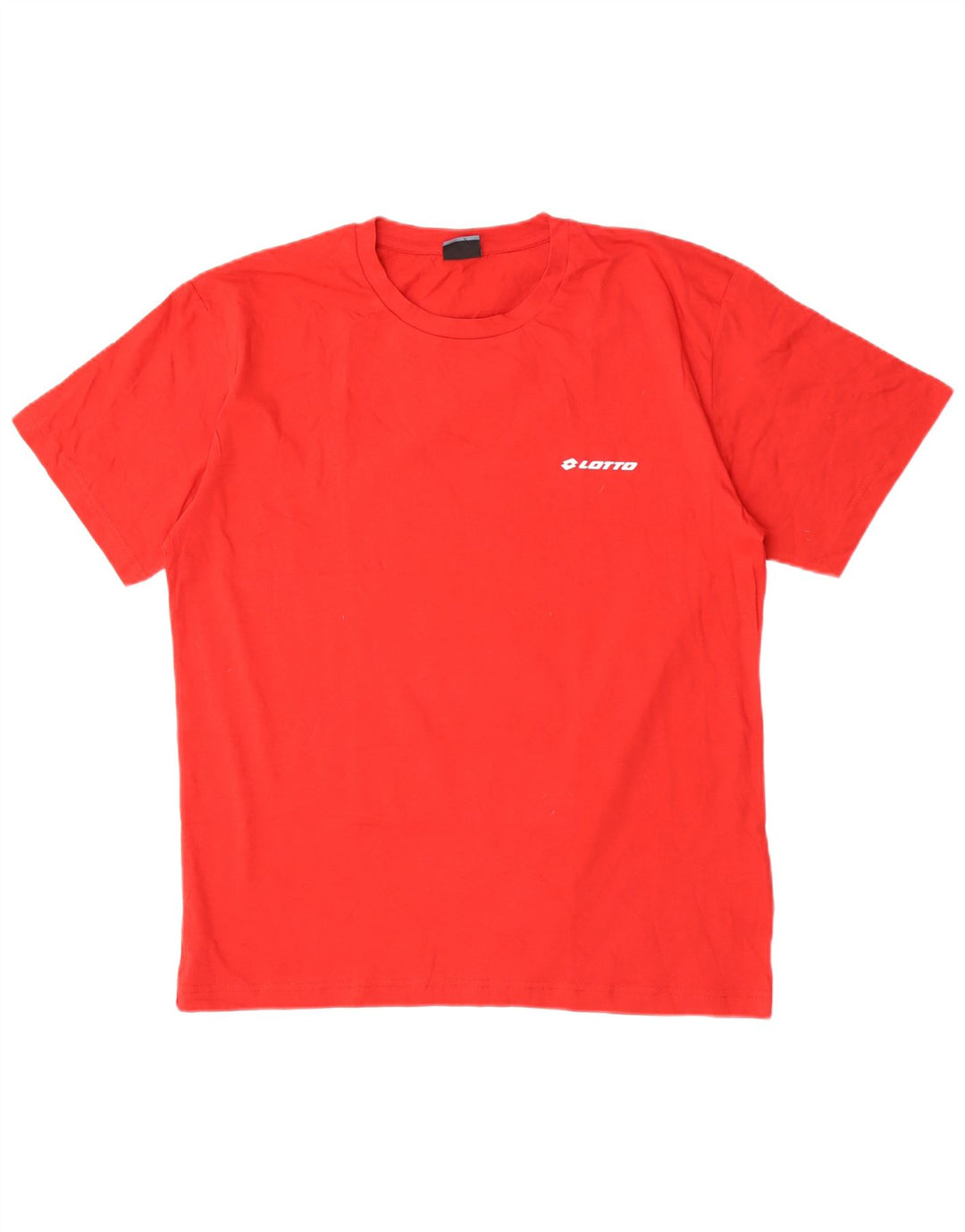 Lotto T-Shirt Homme Top XL Rouge Coton
