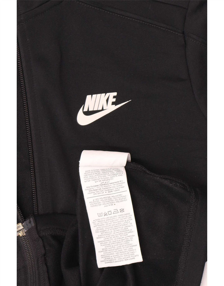 Veste de survêtement Nike garçon 10-11 ans noir moyen polyester