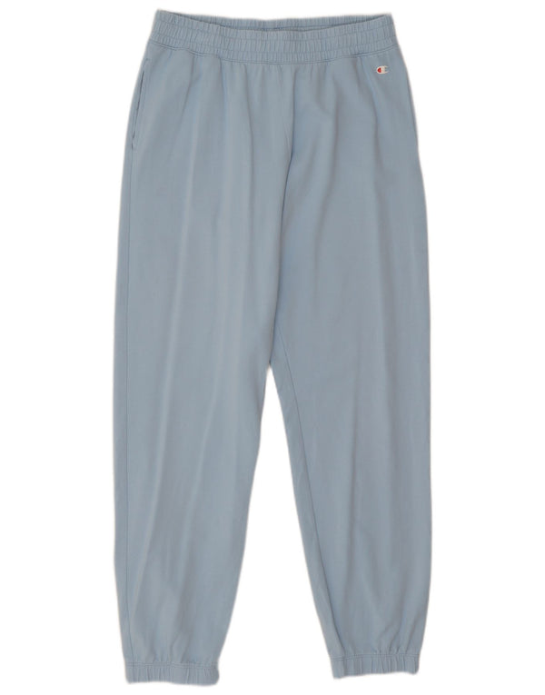 Champion Pantalon de survêtement pour femme Joggers UK 14 Large Bleu Coton