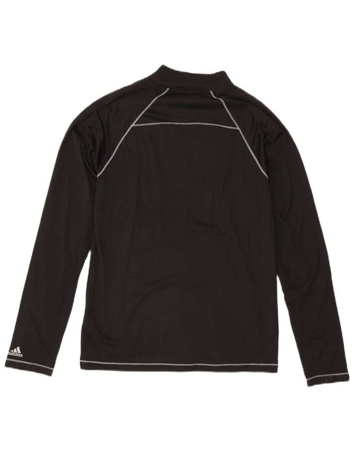 Adidas Haut à manches longues pour homme Petit noir Polyester Sports