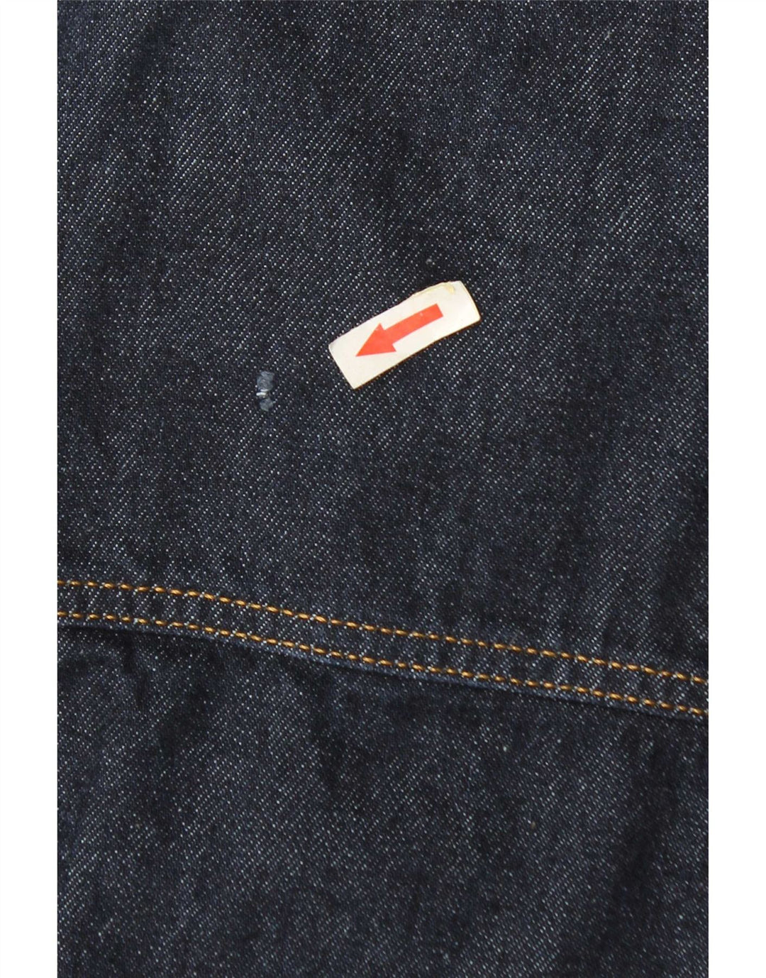 Zara Veste en jean pour homme UK 42 XL Bleu marine Polyester