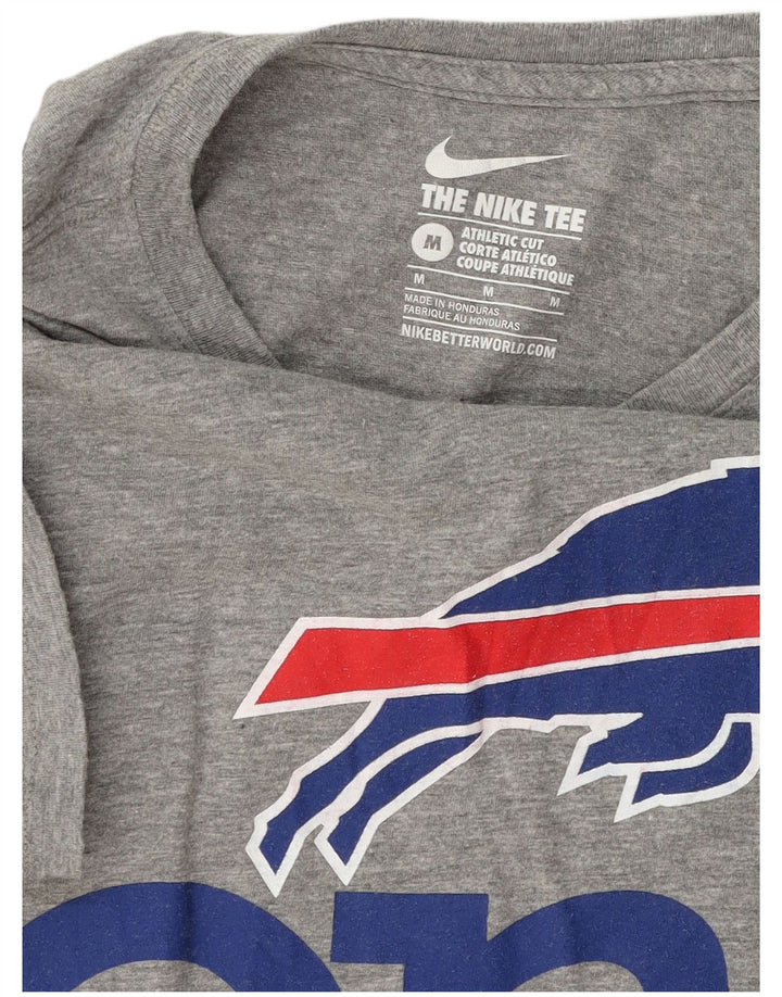 Nike T-Shirt Graphique Buffalo Bills Homme Gris Moyen Moucheté