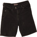 LEVI'S Womens Denim Shorts US 12 Large W32  Black Cotton Vintage Levi's and Second-Hand Levi's from Messina Hembry 