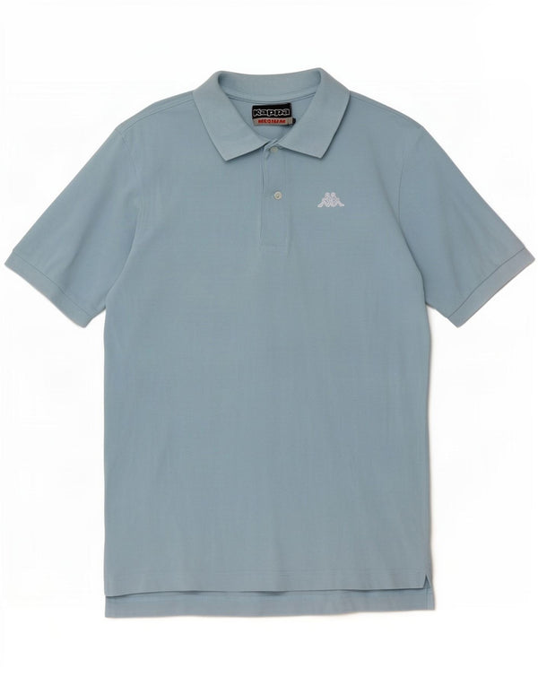Kappa Polo Homme Bleu Moyen Coton