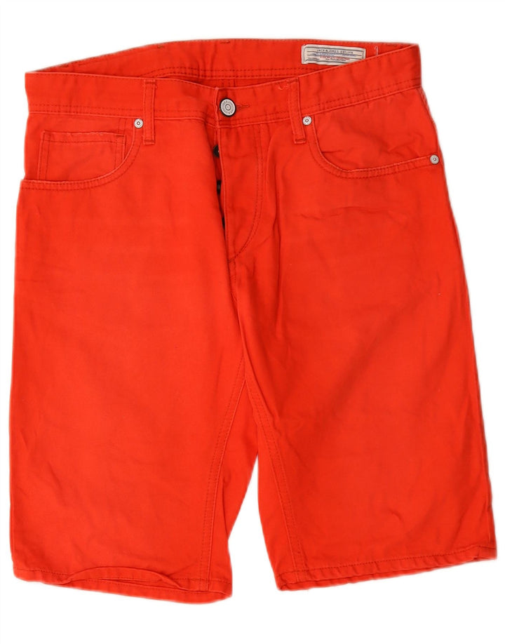 Jack & Jones Short En Jean W32 Homme Rouge Moyen