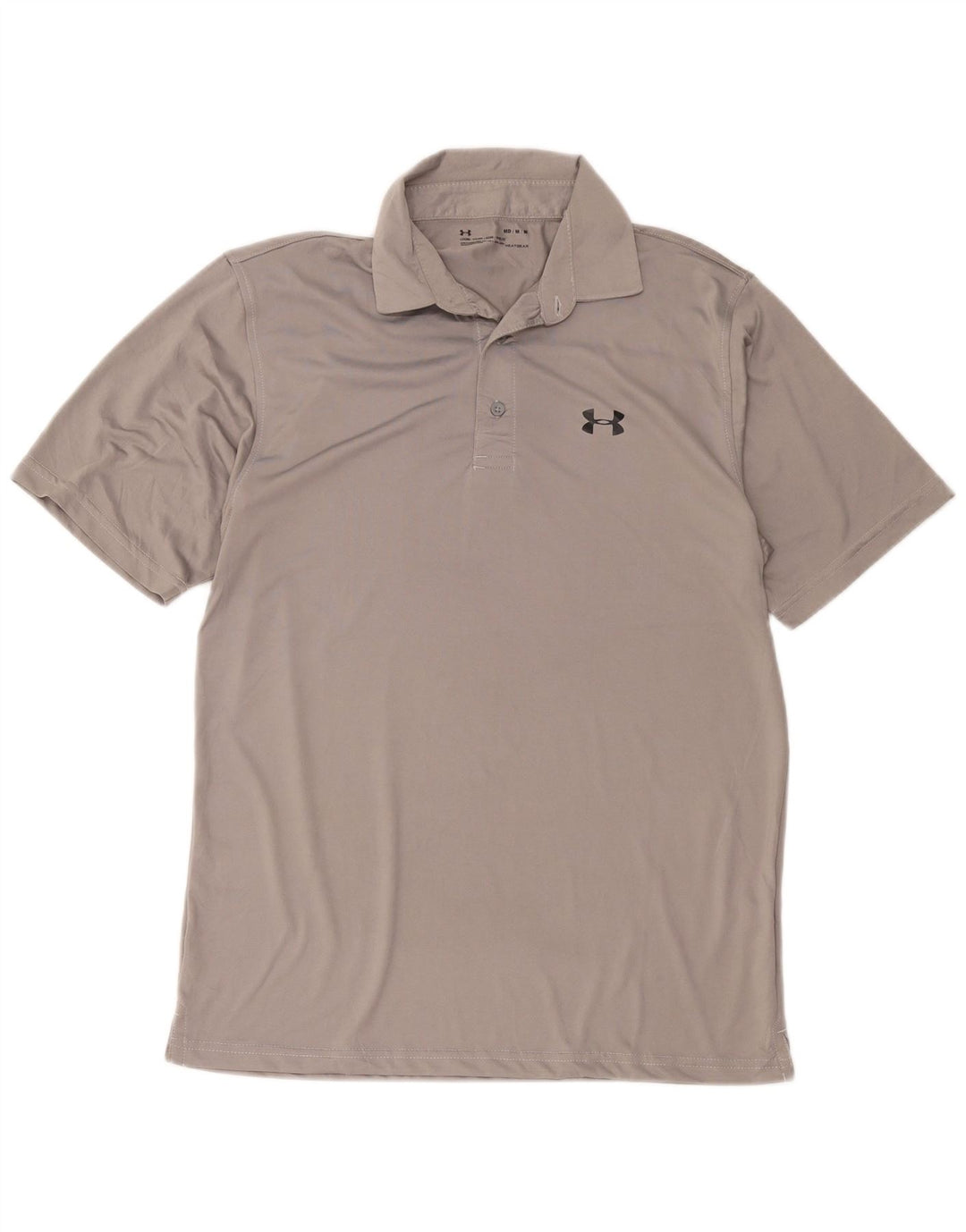 Under Armour Polo Heat Gear Homme Gris Moyen Polyester