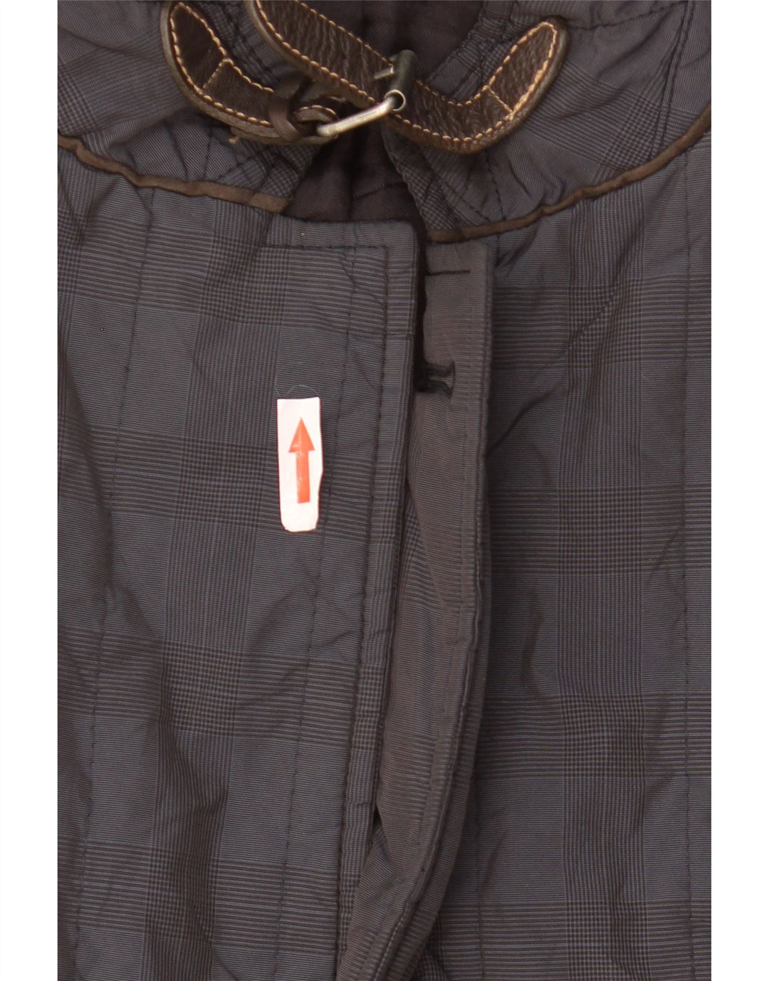 Massimo Dutti Veste utilitaire pour homme UK 40 Large Bleu marine à carreaux en acétate
