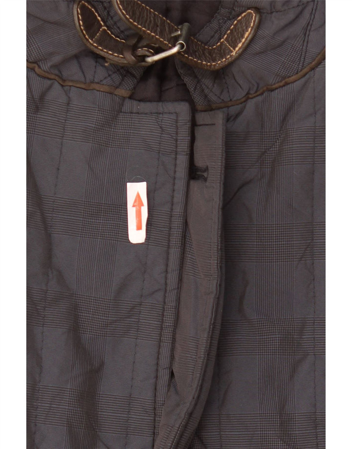 Massimo Dutti Veste utilitaire pour homme UK 40 Large Bleu marine à carreaux en acétate