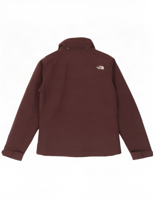 The North Face Veste coupe-vent Sherpa pour femme UK 16 Large Marron Nylon