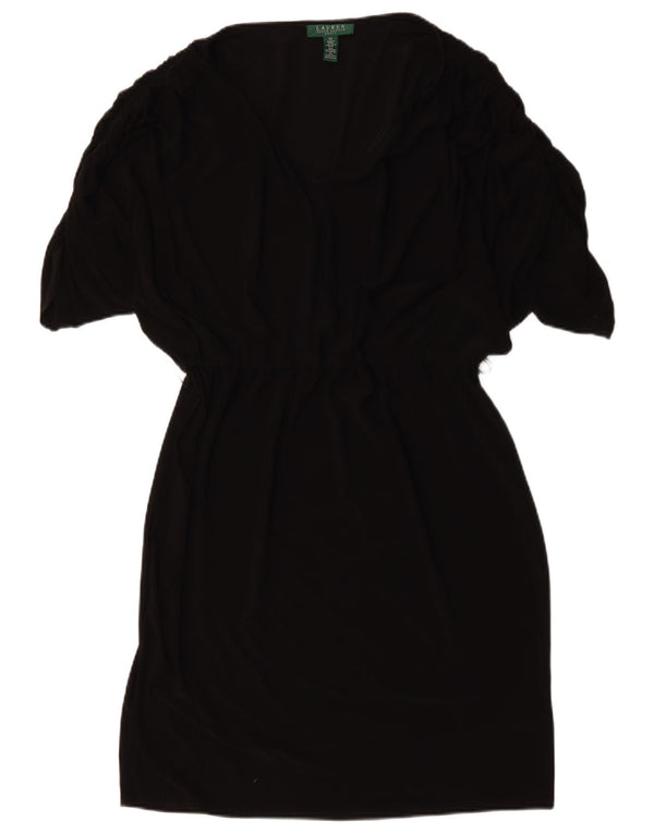 Ralph Lauren Robe fourreau pour femme US 14 XL Noir Polyester