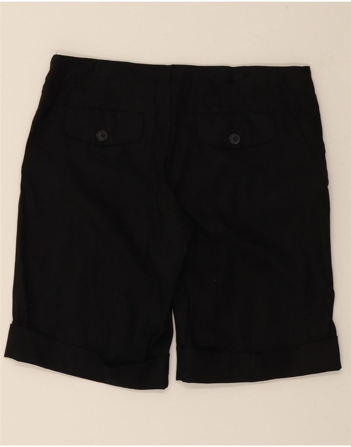 MOSSIMO Womens Chino Shorts US 6 Medium W30 Black Linen Vintage Mossimo and Second-Hand Mossimo from Messina Hembry 