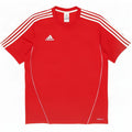 Adidas Homme Climalite T-Shirt Haut Rouge Moyen Polyester