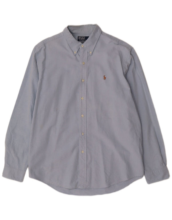 Polo Ralph Lauren Polo ajusté sur mesure pour homme XL en coton bleu