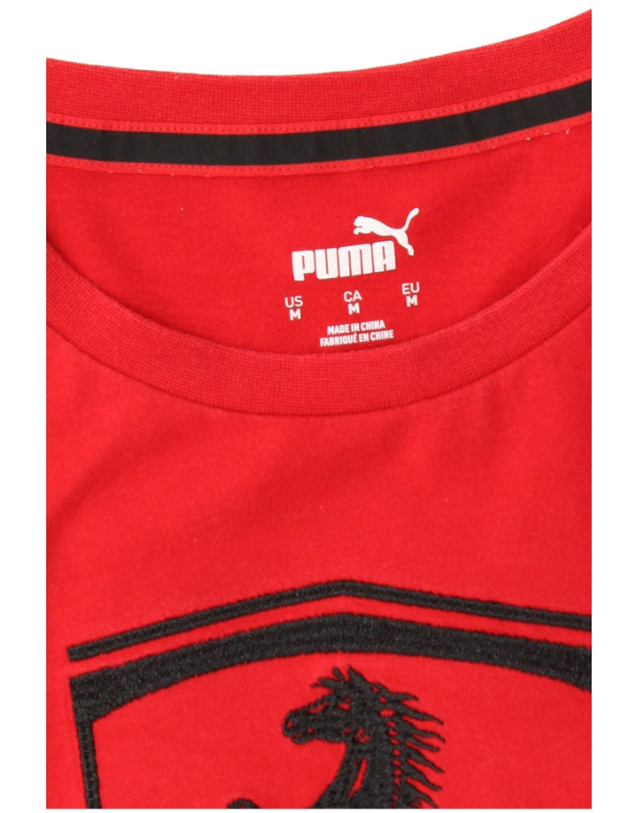 Puma Tee-Shirt Ferrari Graphic Homme Rouge Moyen