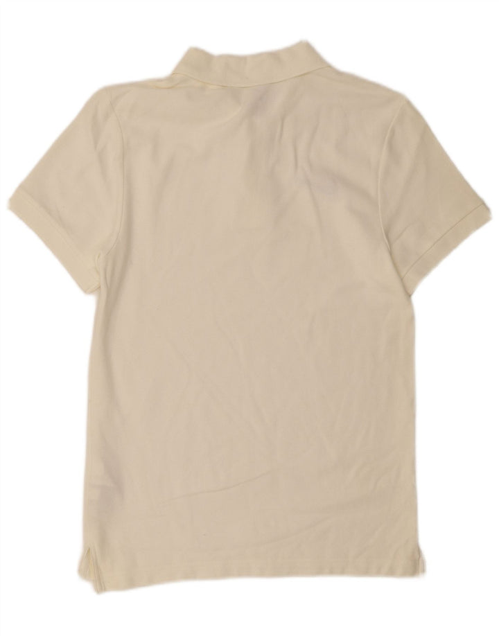 Nike Polo Homme Petit Blanc Cassé Coton