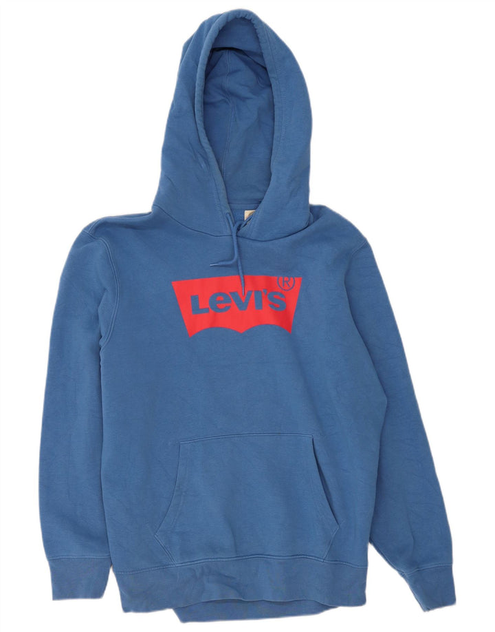Levi's Pull à Capuche Standard Graphic Homme Bleu Moyen