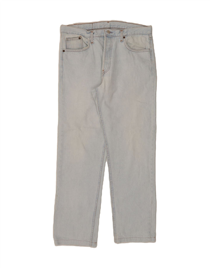 LEVI'S Mens 501 Straight Jeans W38 L30 Blue Vintage Levi's and Second-Hand Levi's from Messina Hembry 