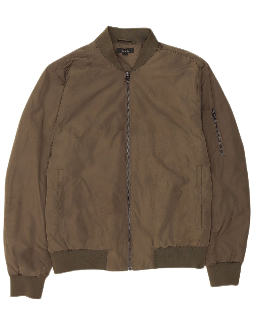 Cos Blouson Bomber Homme EU 46 Petit Kaki Polyester