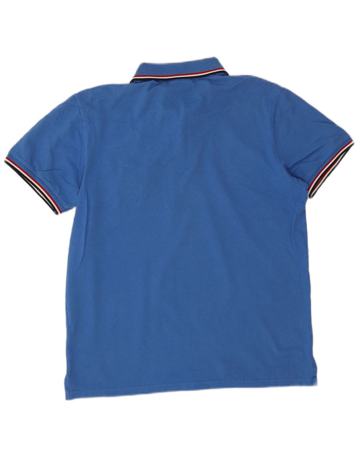 Gant Polo Homme Bleu Moyen Coton