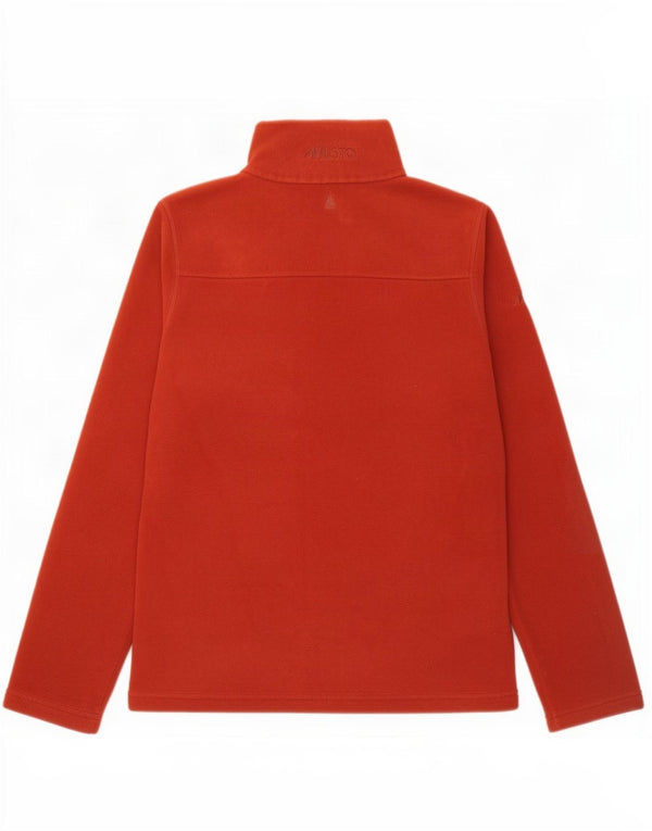 Musto Veste polaire pour femme UK 12 Orange moyen Polyester