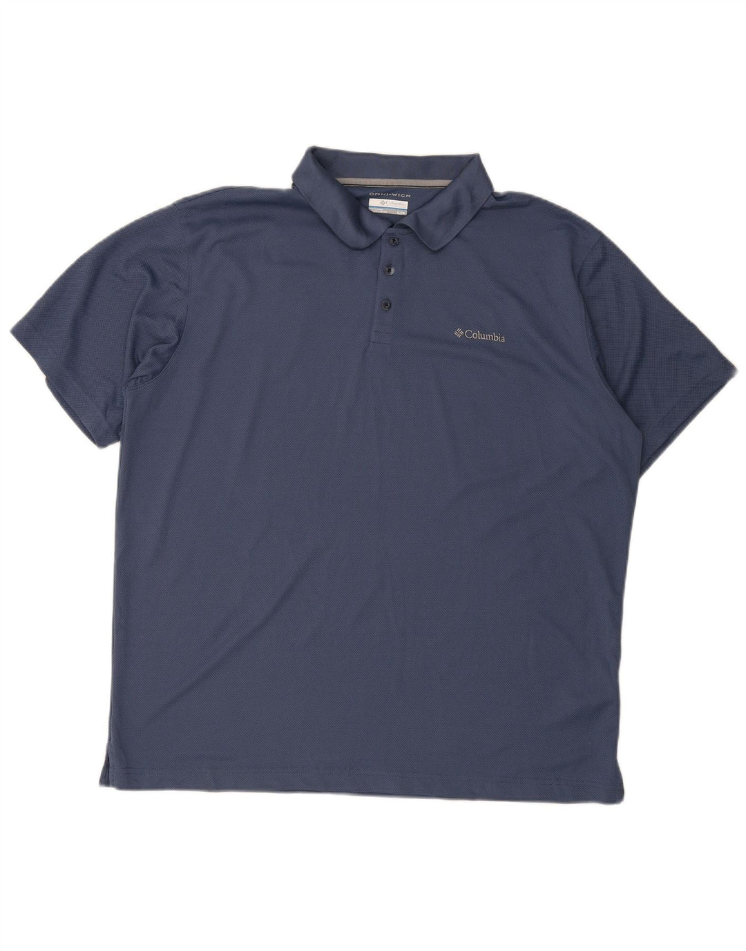 Columbia Omni-Wick Polo XL Homme Bleu Marine Polyester