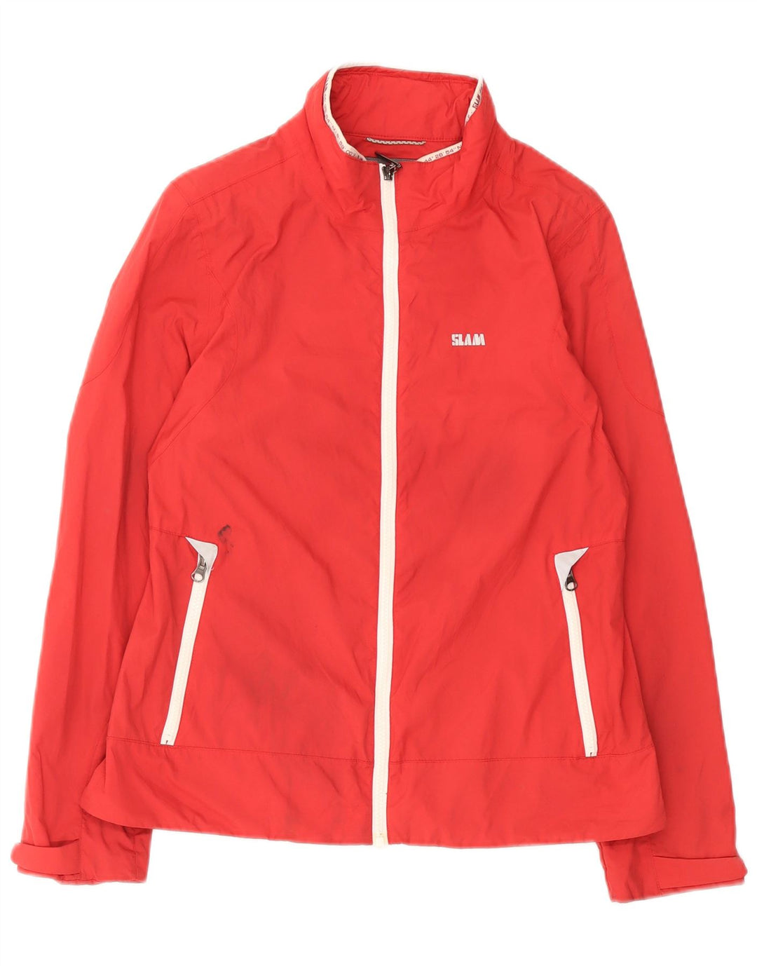 Slam Veste de pluie pour femme UK 14 Medium Rouge Nylon