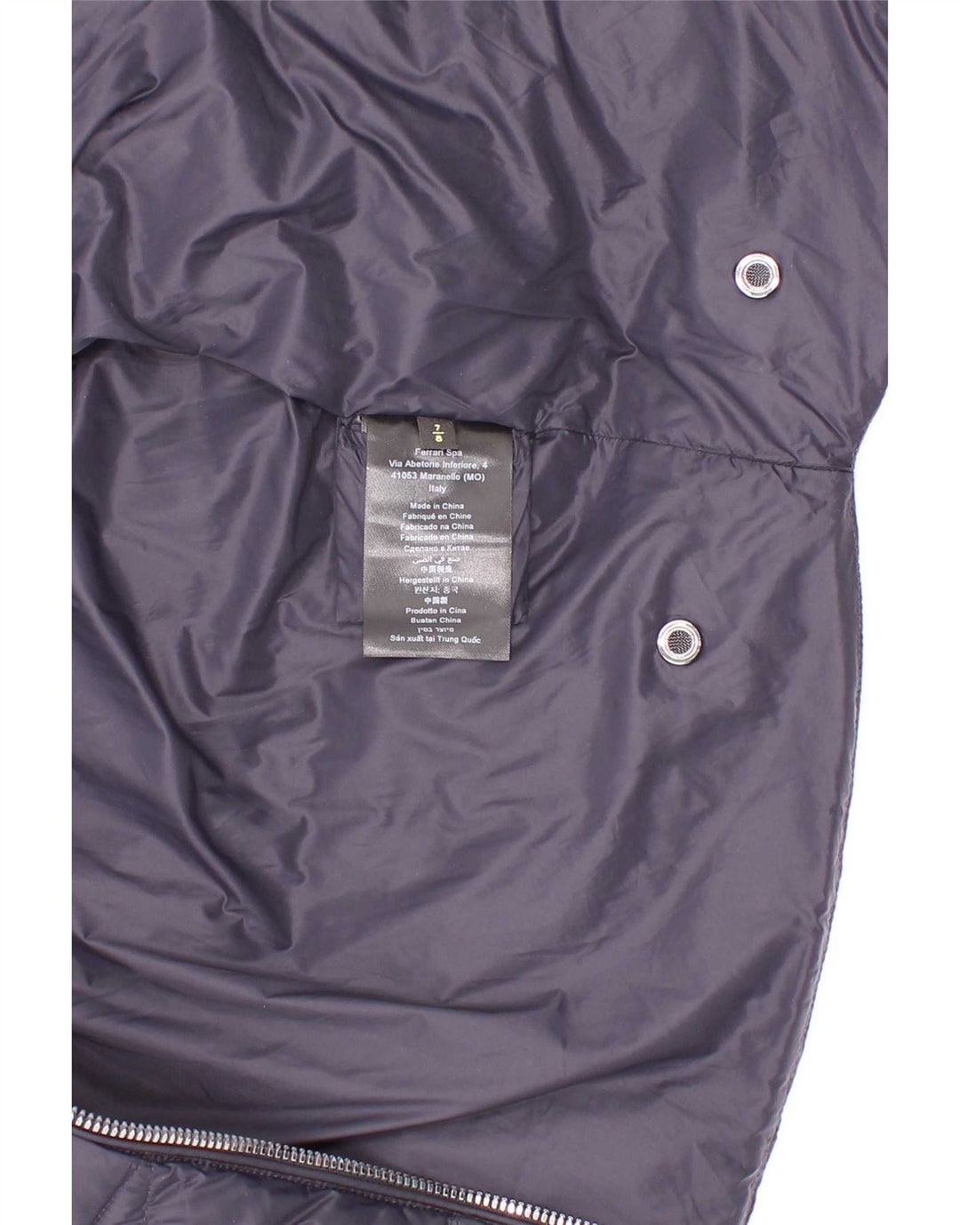 Veste matelassée à capuche Ferrari Garçon 7-8 ans Bleu Marine Polyamide