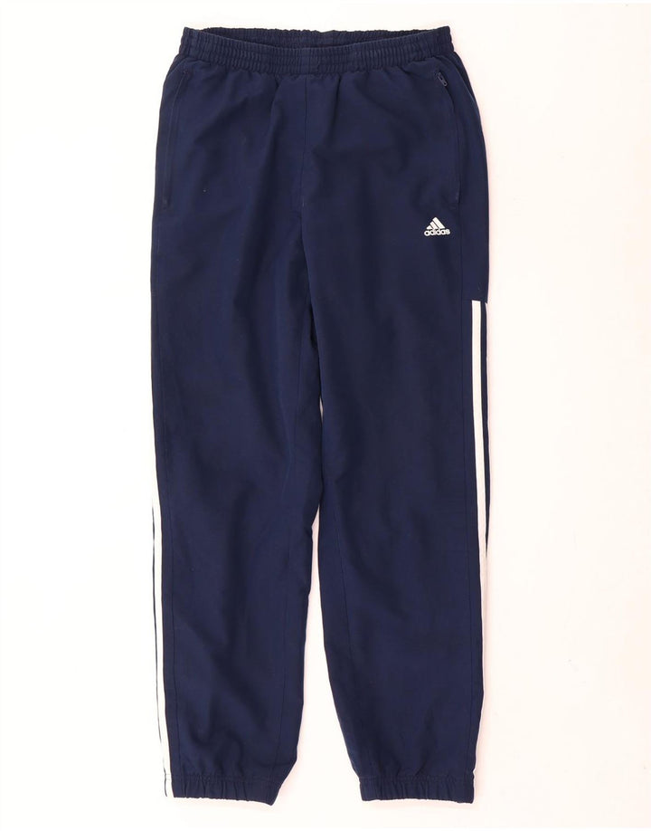 Adidas Pantalon de survêtement pour femme Joggers UK 14 Bleu marine moyen Polyester