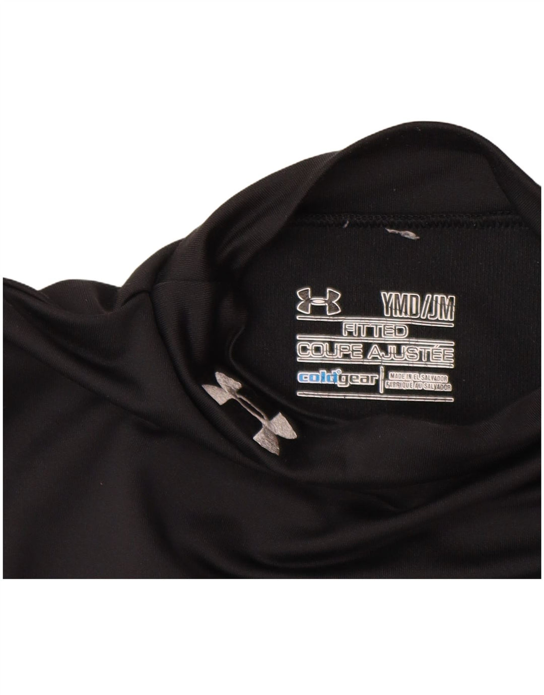 UNDER ARMOUR Haut Cold Gear à manches longues pour fille 9-10 ans Noir moyen