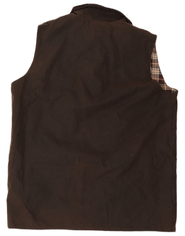 Regatta Gilet en coton ciré pour homme UK 42 XL Marron