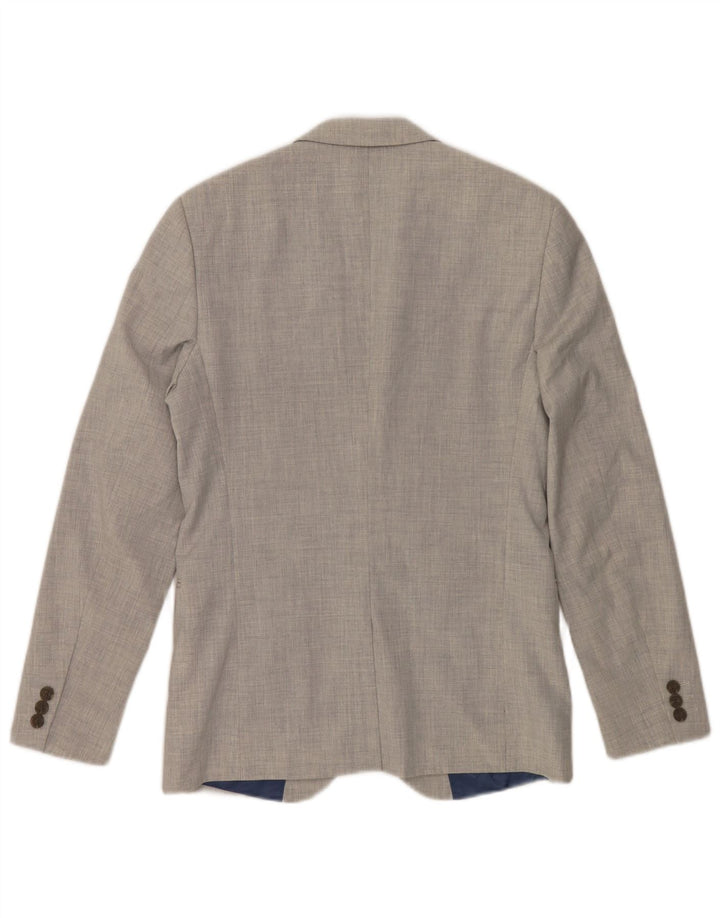 Farah Veste Blazer 2 Boutons Homme UK 36 Petit Gris Polyester