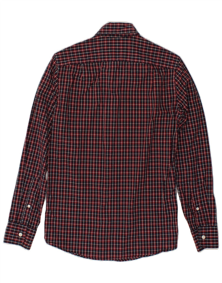 J. CREW Mens Slim Shirt XS Red Check Cotton Vintage J. Crew and Second-Hand J. Crew from Messina Hembry 