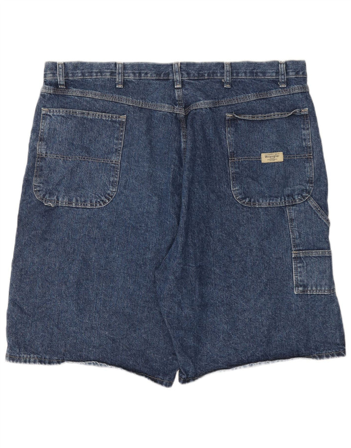 Wrangler Short cargo en jean pour homme W42 2XL Bleu