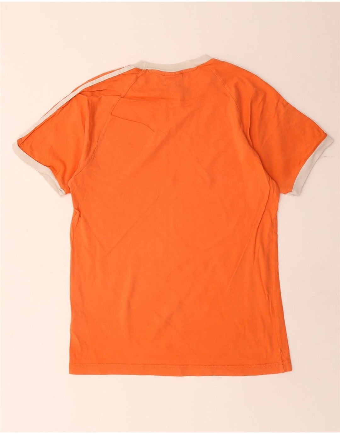 Adidas T-Shirt Homme Haut Petit Orange Coton