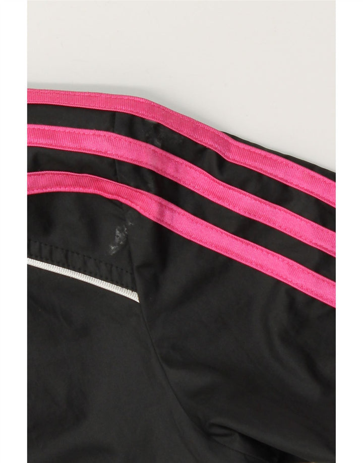 Adidas Veste de Survêtement Graphique Fille 9-10 Ans Noir Polyester