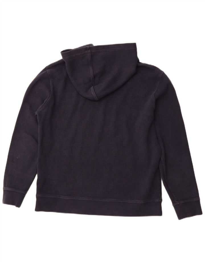 JACK WILLS Pull à capuche homme en coton bleu marine moyen