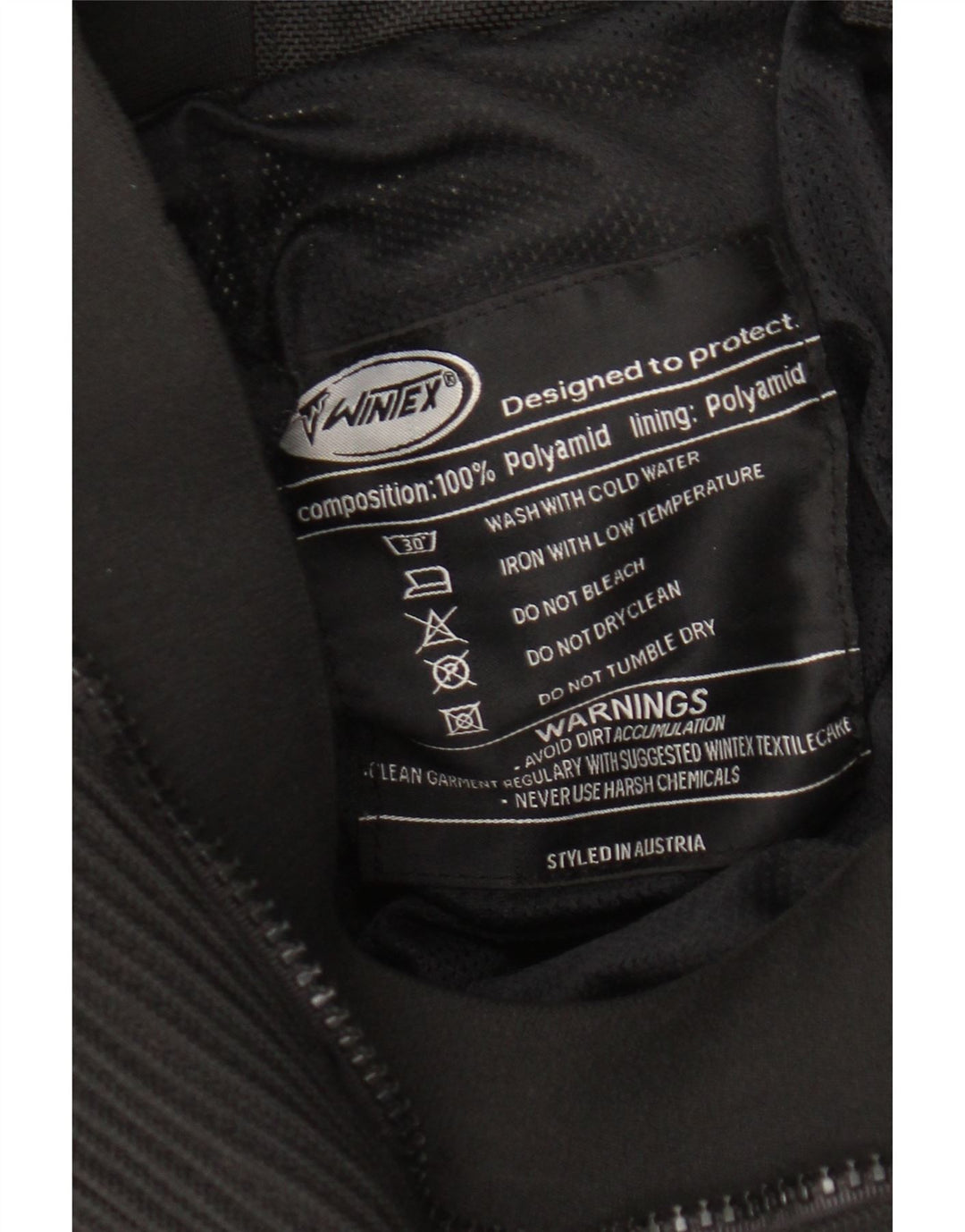 WINTEX Pantalon Moto Racer Fuselé Homme W32 L27 Noir Polyamide