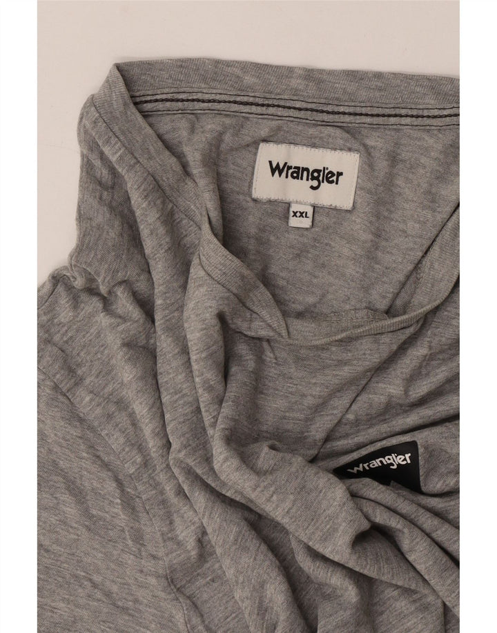 Wrangler T-Shirt Homme Haut 2XL Gris
