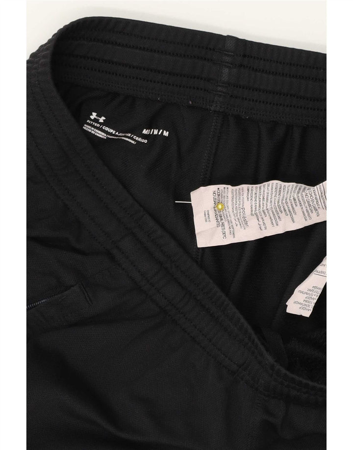 Under Armour Pantalon de Survêtement Fitted Homme Noir Moyen Polyester