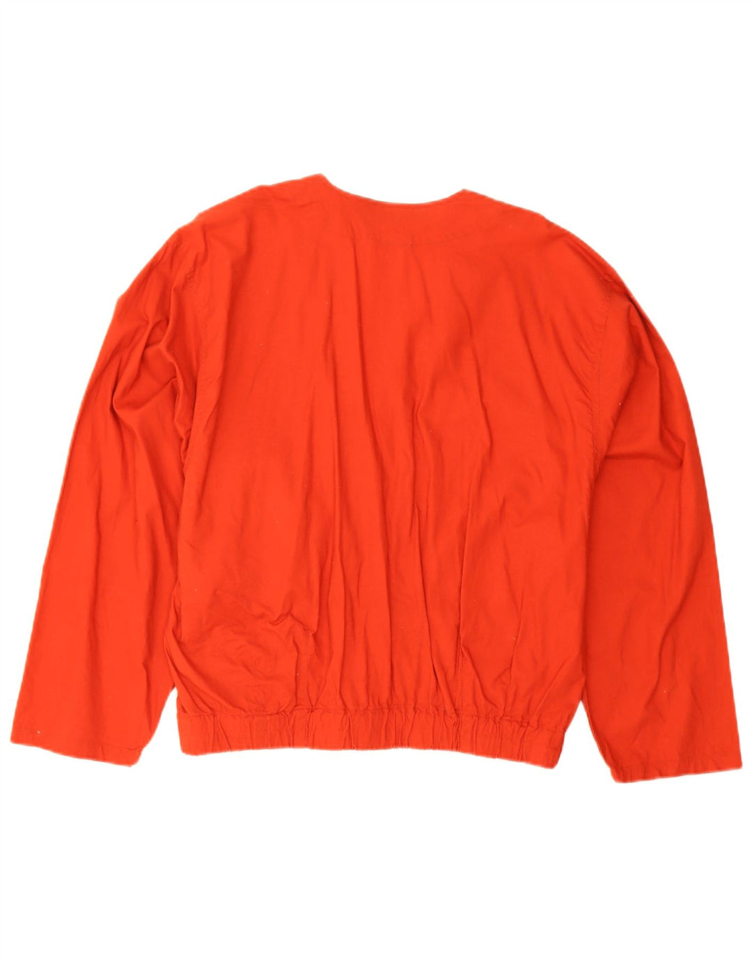 veste bomber surdimensionnée femme vintage EU 40 coton rouge moyen