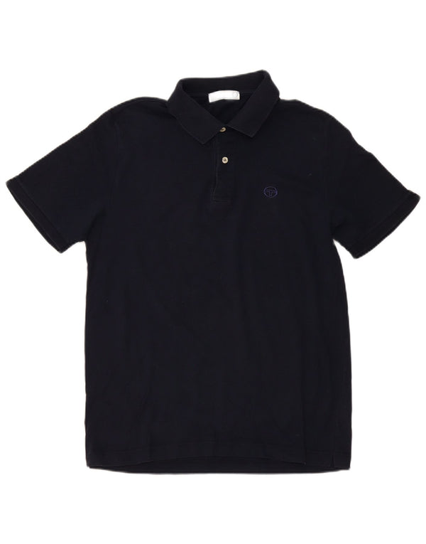 Sergio Tacchini Polo Homme IT 50 Bleu Marine Moyen Coton